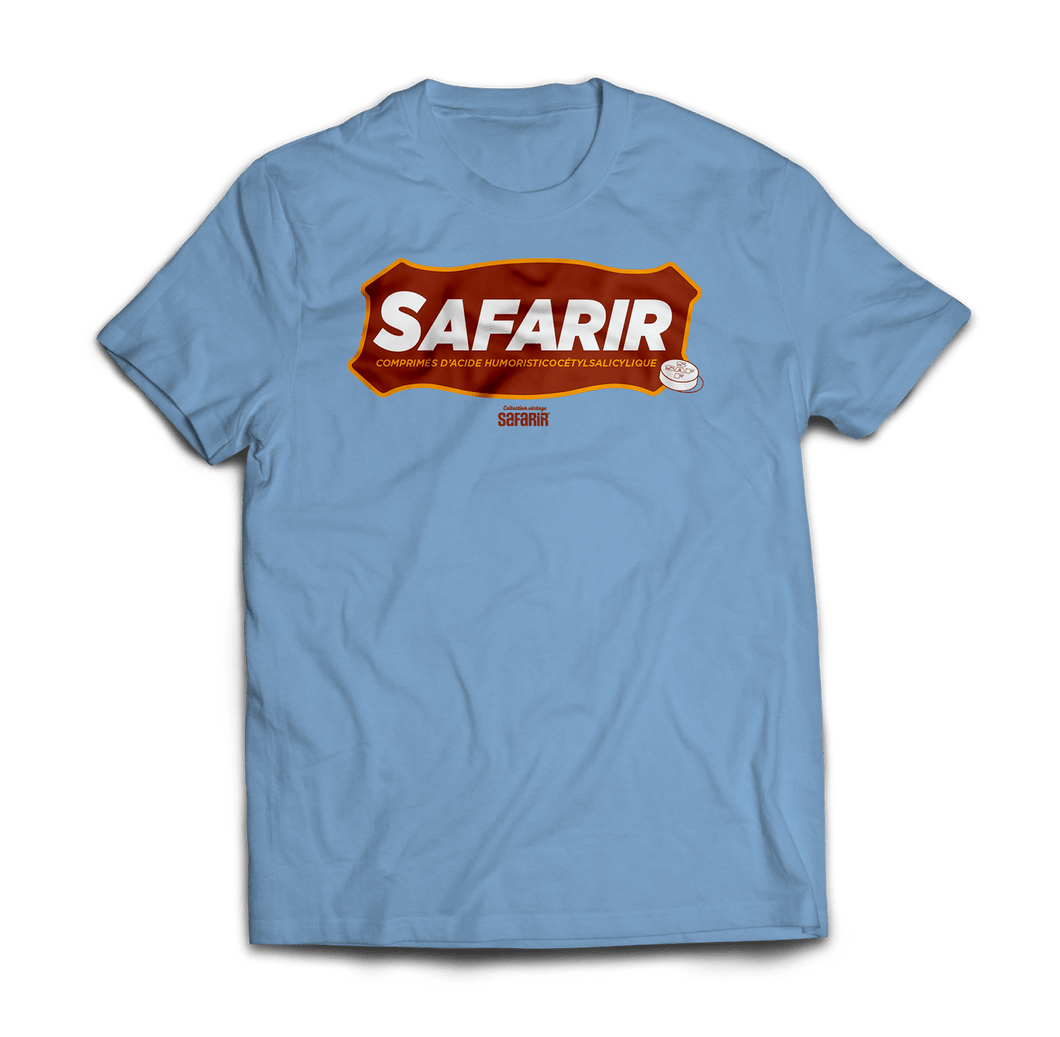 T-shirt logo vintage Aspirine SAF - Homme