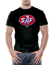 Charger l&#39;image dans la galerie, T-shirt logo vintage ovale STP SAF - Homme
